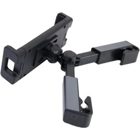 Resim STOREMAX Home Araç Koltuk Arkası Tablet ve Telefon Tutucu – 360° Ayarlanabilir iPad, Galaxy Tab, Switch 