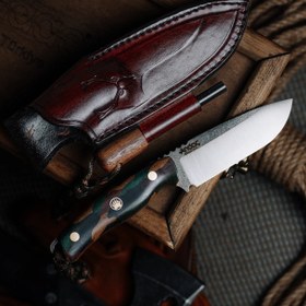 Resim Aurora - Kamuflaj Micarta Kabza 