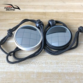 Resim Ayakta Düzenlenebilir Dalış Arka Görüş Aynası - Eller Serbest, Geniş Açılı Görüş, Dayanıklı ABS Malzeme, Sualtı Gözlemi İçin Mükemmel, Dalış Ekipmanı | Ayarlanabilir Ayna | Dayanıklı ABS Ayna, Dalış Ekipmanları 