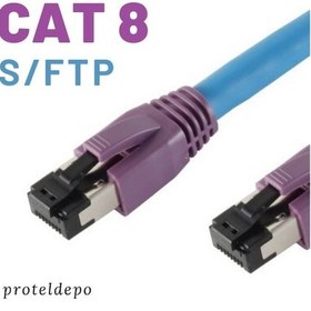 Resim Irenis CAT8 Kablo S/FTP LSZH Ethernet Network LAN Ağ Kablosu 25 M 