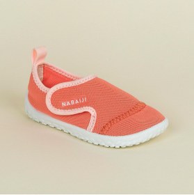 Resim Decathlon Nabaiji Bebek Su Sporları Ayakkabısı - Mercan Rengi - Aquashoes 