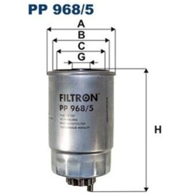 Resim FILTRON PP968 YAKIT FİLTRESİ BOXER 2.0HDI-2.8HDI 00- DUCATO 2.0J 