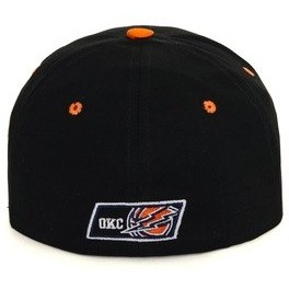 Resim Berellini Oklahoma City Hip-hop Şapka Özel Kolleksiyon Siyah - Turuncu 
