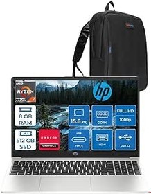 Resim Hp 255 G10 Amd Ryzen 7 7730U 8gb 512GB SSD Amd Radeon Grafik Freedos 15.6" Taşınabilir Bilgisayar 9G1F9ETF02 + Zetta Çanta 