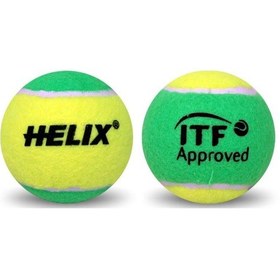 Resim Helix Tenis Topu 9+ Yaş 3lü Ht-100 Yeşil Ttf&ıtf Onaylı 