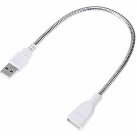 Resim Metal Usb Type A Soketli Uzatma Kablosu Kıvrılabilir Hortum 