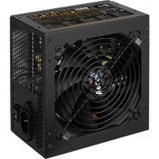 Resim Aerocool Cylon Serisi AE-KCASP600 600W 80+ Bronze 50A Single Rail Aktif PFC Güç Kaynağı Aerocool