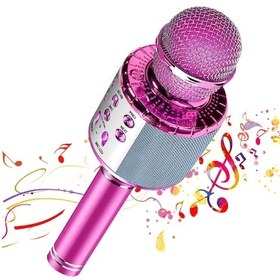 Resim Periboia Kablosuz Hoparlörlü Bluetooth Karaoke Mikrofonu 