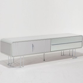 Resim Veyron 197x45 Kapaklı+Çekmeceli TV Ünitesi - Gri 