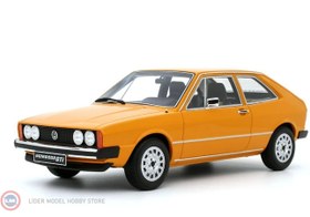 Resim 1:18 OTTO 1977 Volkswagen Scirocco GTI MKI Jaune Marino 