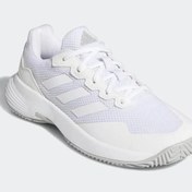 Resim Adidas GW4971M Gamecourt 2.0 Erkek Beyaz Tenis Ayakkabısı adidas