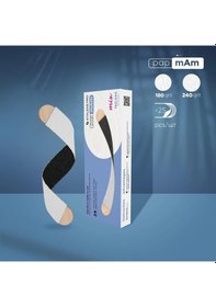 Resim Staleks Manikür Törpüsü Pap-mam Çift Taraflı Törpü 180-240 Grit 25li 