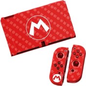 Resim Nintendo Switch OLED Tpu Mat Koruyucu Kılıf Kırmızı (Yurt Dışından) 