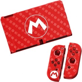 Resim Nintendo Switch OLED Tpu Mat Koruyucu Kılıf Kırmızı (Yurt Dışından) 