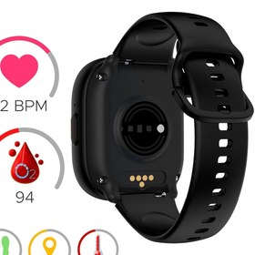 Resim E&D Collection Wiky Watch 5 Çocuk Akıllı Saat - Görüntülü Arama, Gps, Sos, Sağlık Takibi, Güvenli Alan (Siyah) 