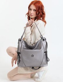 Resim LivKors Kadın Uzun Askılı Içten Iki Bölmeli, Cep Telefonluk Ve Fermuarlı Gözü Mevcuttur 