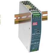 Resim Meanwell Edr-75-24 24vdc 3.2amp Dın Rail Güç Kaynağı 