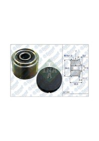 Resim Alternator Kasnagı Transıt V184 2.4dı 2.4tdcı 00 