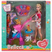 Resim Nessiworld 3045 Belissa'nın Annesi ve Sevimli Dostlar 30 cm -Sunman 