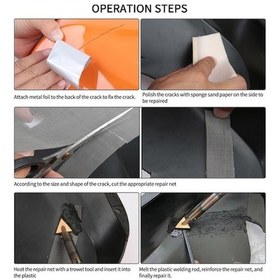 Resim Pazly 100w Profesyonel Plastik Kaynak Makinesi - Pp, Pe, Pvc, Hepsini Tamir Eden Set 