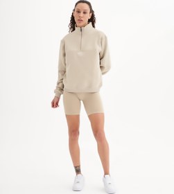 Resim Qlu Infinity Collection Women's Half Zip Sweatshirt 