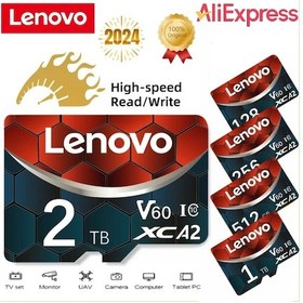 Resim Yeni Lenovo Mikro Tf Sd Kart 2 Tb 1 Tb 512 Gb Yüksek Hızlı Hafıza Kartı 256 1tb 