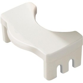 Resim Suntek Çömelme Tuvalet Taburesi Taşınabilir Rahat Banyo Beyaz Beyaz 