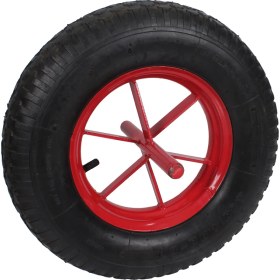 Resim Kanat Adalı Afrika Şişme Teker Parmak Jant Demonte El Arabası 0.70 mm Sac 