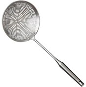 Resim Obay Baltato Kızartma Piş Için Delikli Erişte Süzgeç Kaşığı ile Süzgeç Skimmer 18CM 