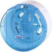 Resim Palex (ün-ev) Mini Pratik Tuvalet Kağıtlığı (tuvalet Kağıdı Dispenseri) Şeffaf-mavi 3442-1 