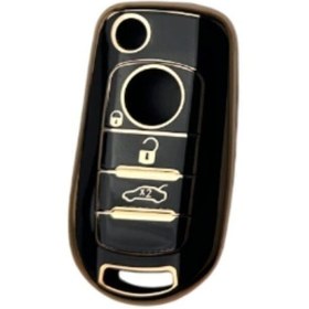 Resim Metalize anahtar kabı Egea uyumlu / SYPD81-15 