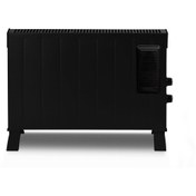 Resim Luxell Hc-2952 2500 Watt Fanlı Siyah Konvektör Isıtıcı New Series 