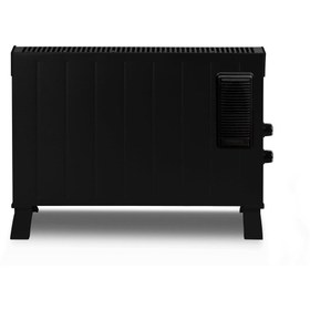 Resim Luxell Hc-2952 2500 Watt Fanlı Siyah Konvektör Isıtıcı New Series 
