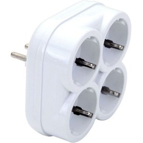 Resim De-pa 4'lü Topraklı Golyat Fiş Priz 