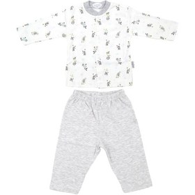 Resim Ilkebebe Sebi Bebe Bisikletli Bebek Pijama Takımı 2325 