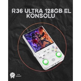 Resim R36 Ultra Taşınabilir Konsol – 3000 Mah Batarya, Wifi ve Rgb Destekli, 30.000 Oyun 