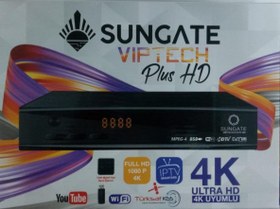 Resim Sungate Vıptech Plus Hd Uydu Alıcısı 