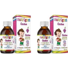 Resim Nutrigen Pediatrik Üzüm Çekirdeği Ekstresi Şurup 2 x 200 ML 