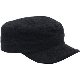 Resim Şapkadan Castro Şapka Yün Outdoor Kasket Kışlık Kep Kastro Siyah Kasket40 Siyah - Gri 