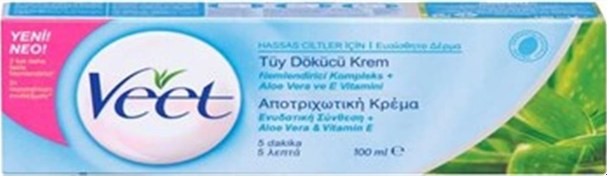 Resim Veet Hassas Ciltler İçin Tüy Dökücü Krem 100 ml 