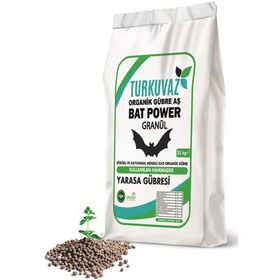 Resim Organik 25 KG. Turkuvaz Bat Power Granül Yarasa Gübresi 