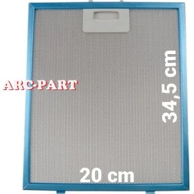 Resim ARC-PART Altus Ala 540 G Davlumbaz Alüminyum Filtre - 20X34,5 cm 