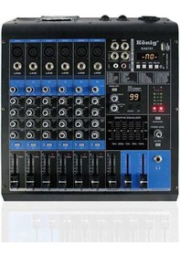 Resim König Ka-6701 6 Kanal 2x350 Watt Power Mikser 