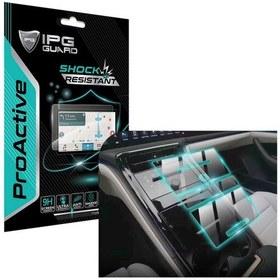 Resim Porsche 2024 Panamera Orta Konsol Koruma Seti 3 Parça 9h Ipg Proactive Ekran Koruyucu 
