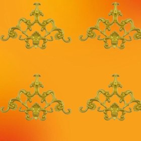 Resim Decogold Saray Tavan Motif 27 x 18 cm 4 Adet 