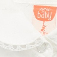 Resim Kız Bebek Pamuklu Kolsuz Peplum Gömlek 