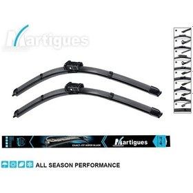 Resim Silecek Süpürgesi 600/400 MM Aerotwın Fıat Doblo-Vw Polo V-Seat I N11.6516 