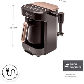Resim Karaca Hatır Barista Cappuccino ve Türk Kahve Makinesi 