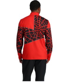 Resim Spyder Spyder Vital 12 Zip Erkek Kırmızı İçlik Üst 22417 