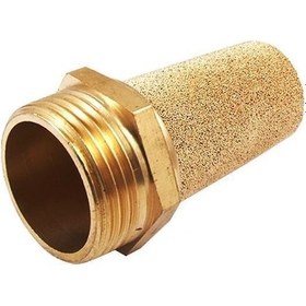 Resim Pnömatik Sinter Bronz Egzoz Susturucu Uzun Tip- 3/8'' 